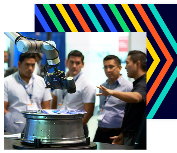 Group presentation of robotic arm